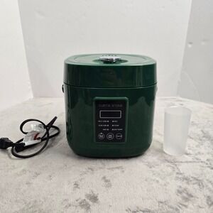 Curtis Stone 2QT Multi Cooker Hunter Green Rice Slow Cooker 10532HG Works